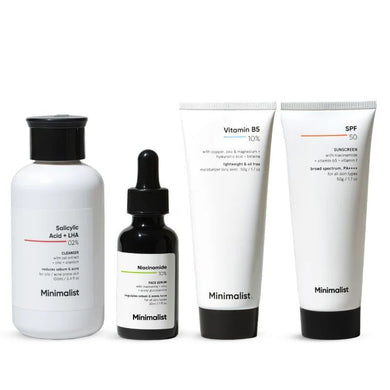 Minimalist Daily Skincare For Oily & Acne Prone Skin