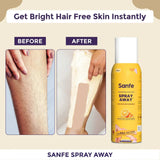 Sanfe De-tanning Hair Removal Kit