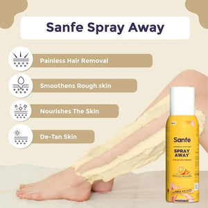 Sanfe De-tanning Hair Removal Kit