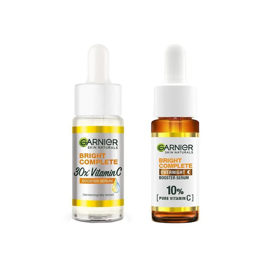 Garnier 30X Vitamin C Day + 10% Vitamin C Night Serum