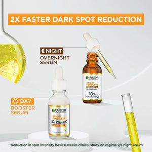 Garnier 30X Vitamin C Day + 10% Vitamin C Night Serum